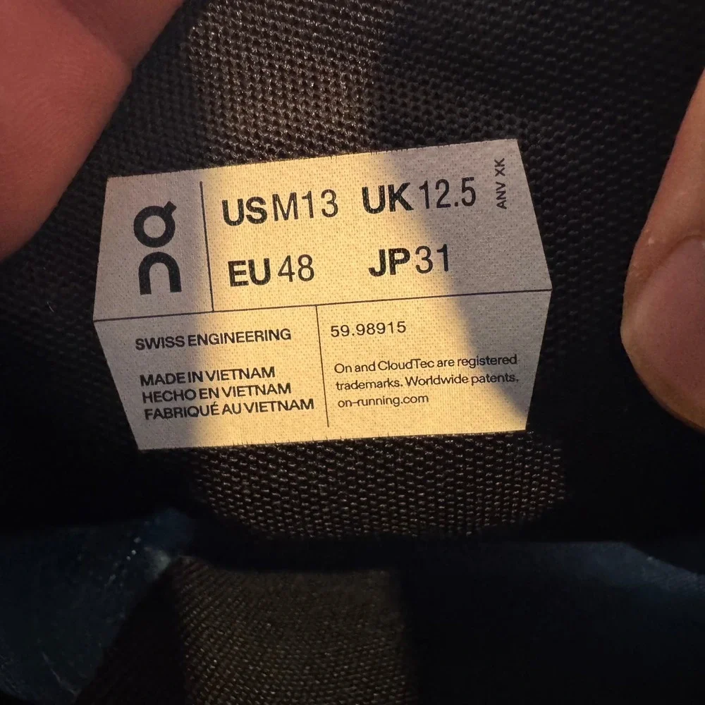 On Running good used